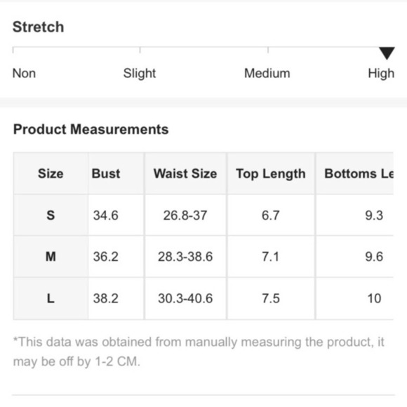 Orange Halter triangle padded black ruched lined thong swimsuit Sz M - Picture 6 of 6